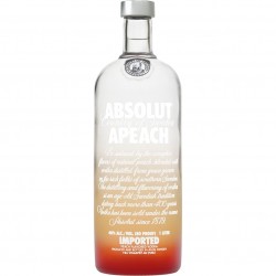 VODKA ABSOLUT PEACH CL.100