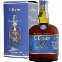 RUM EL DORADO 21 Y.O. 43%...
